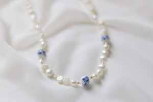 Porcelain Veil Necklace