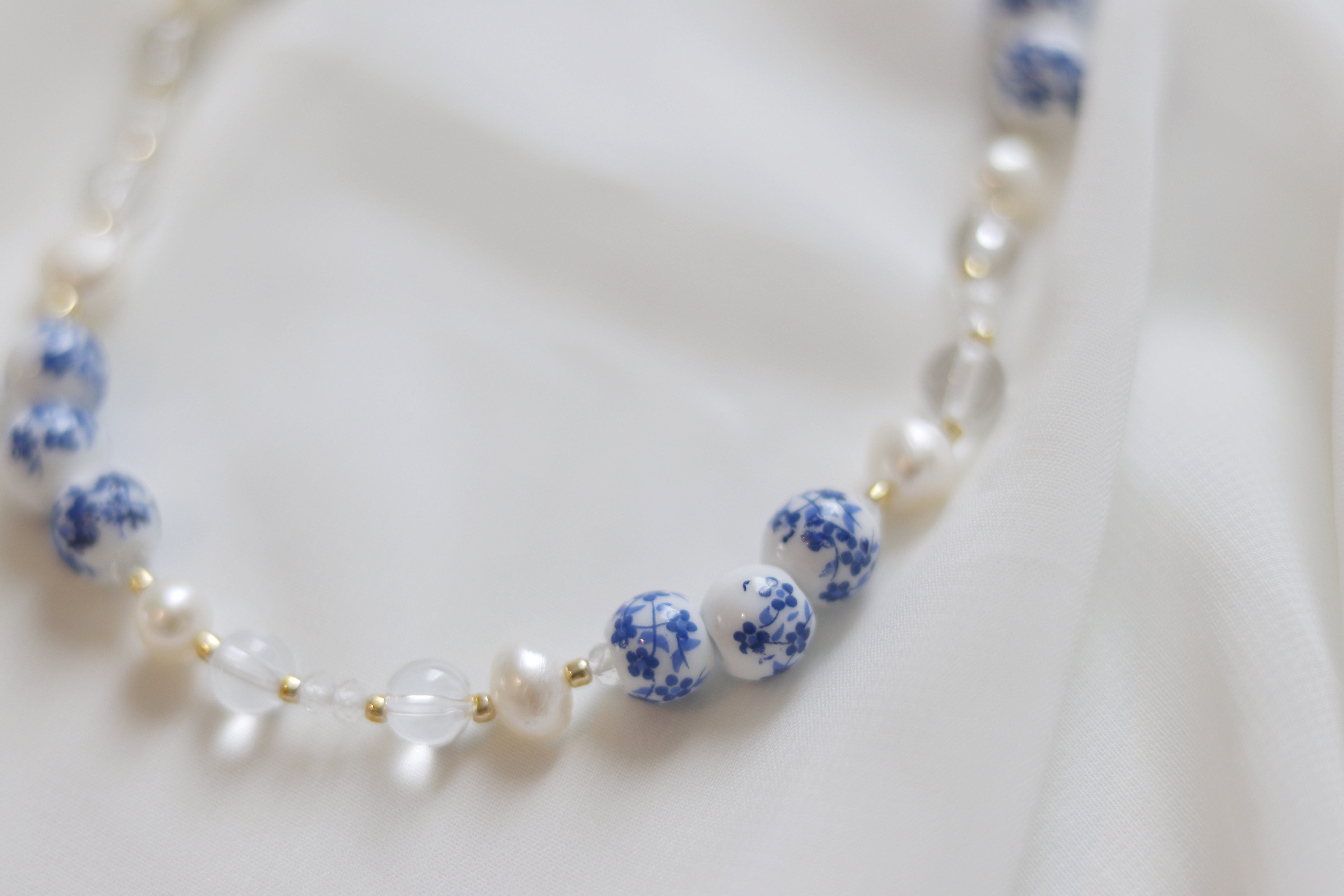 Blue Willow Necklace